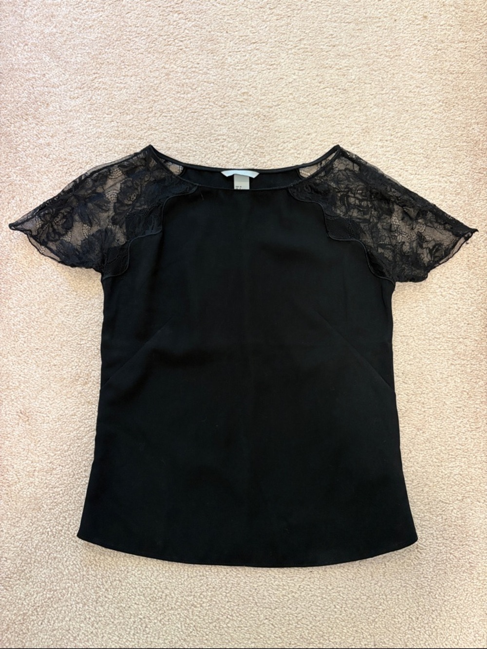 H&M Silk and Lace Blouse